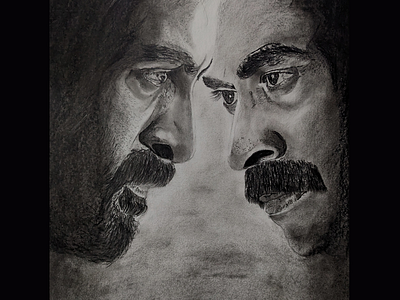 Portrait - Jana Gana Mana (Poster) art cinema drawing fanart malayalam politics poster sketch