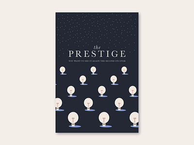 The Prestige design flat illustration skillshareclass vector