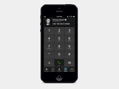 Dial Concept Interface