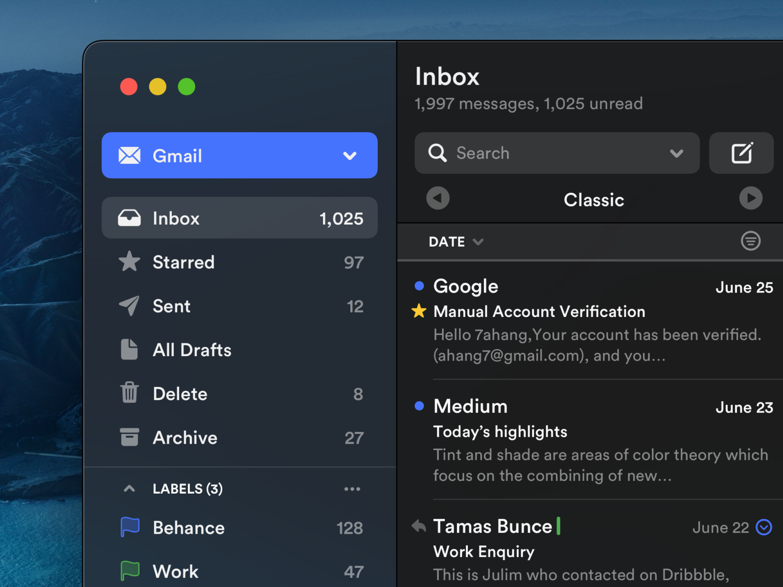 Smart mailbox mac mail