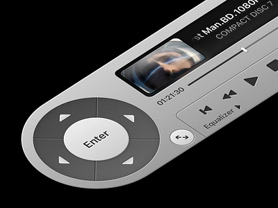 Video Player (Light) app application concept design dvd layout light mac machine macos macos x macosx movie app movies photoshop platform player sketch ui video