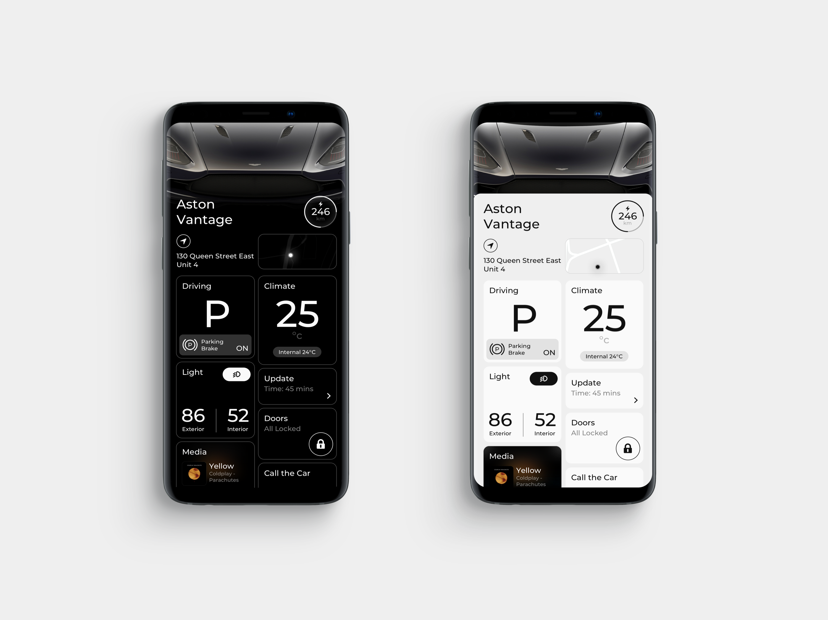 Car Platform (Mobile) by yuhang on Dribbble