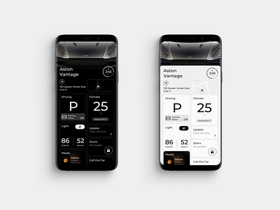 Car Platform (Mobile) app application behance car concept design platform sketch ui