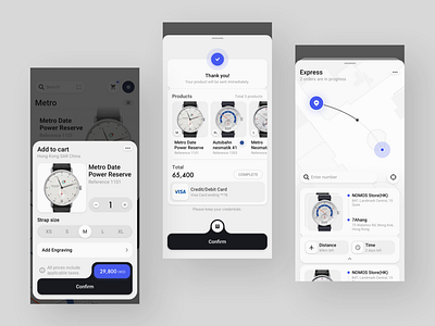 Watch Store Concept Application