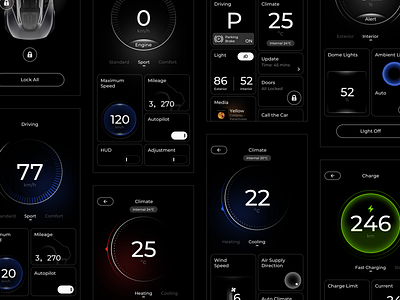 Car Platform Application app application behance car carplay carui concept design platform service sketch ui