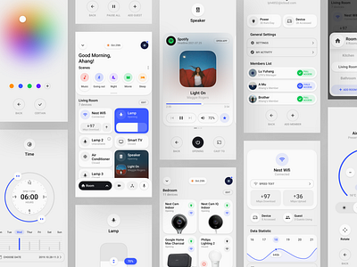 Redesign Smart Home (Light) app application behance concept design homepage platform redesign sketch smart smart home smarthome smarts ui