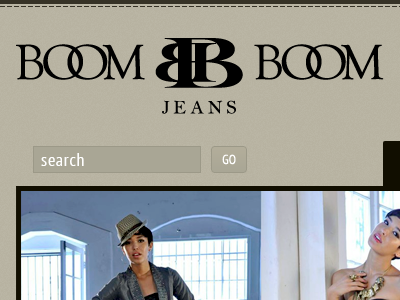 Boom Boom Jeans Web Site search