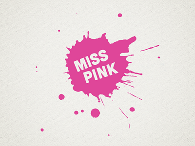 Miss Pink Logo Variation branding identity logo