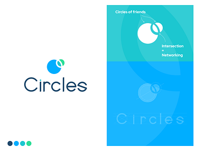 Circles. Logo for the event iOS app