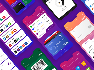 iOS mobile wallet. All cards in your phone