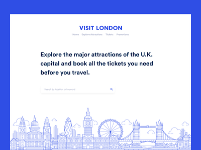 Visit London - Header exploration