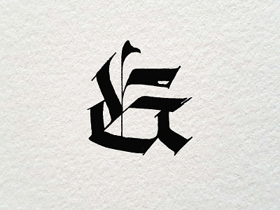 Letter G 36days g 36daysoftype blackletter calligraphy fraktur hand lettering hand writing illustration lettering type type design typography
