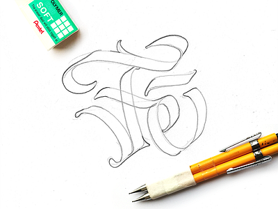 Faith blackletter caligrafia calligraphy faith hand lettering hand writing lettering sketch type typography wip