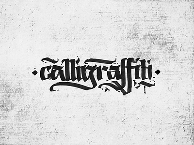 Calligraffiti