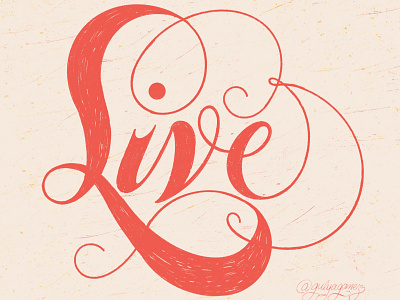 Live design illustration lettering logo swashes type typography