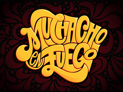 Muchacho En Fuego branding design illustration lettering logo package package design packagedesign packaging type typography
