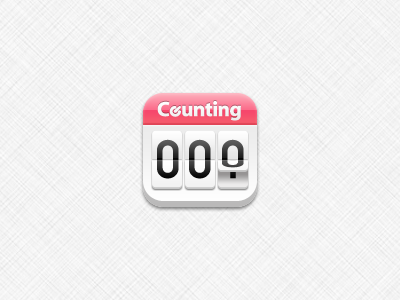 Counting App Icon app icon