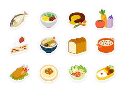 "Recipe Category" Icons