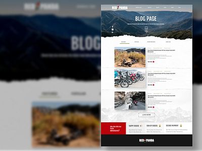 Bike Ride Web- Blog Page full version