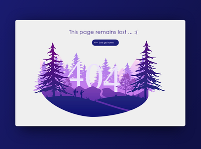 DailyUI #008 / 404 Page 404 404 page concept dailyui dailyui 008 error 404 illustration web design