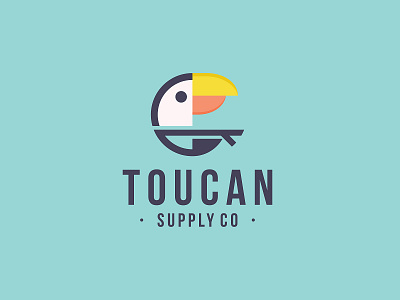 Toucan logo animation app bird logo branding design icon illustration logo minimal toucan logo typography vector