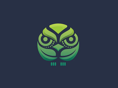 green owl logo design inspirations animation app branding character design icon illustration leaf logo mascot organic owl owl logo smart tree typography unique vector