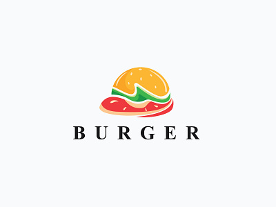 burger logo design isnpiration app branding burger burger logo design icon illustration illustrator logo smart vector