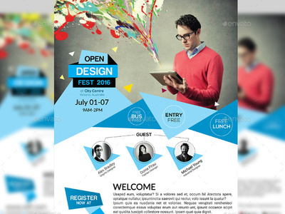 Conference Flyer branding flyer flyer design poster poster design stationary