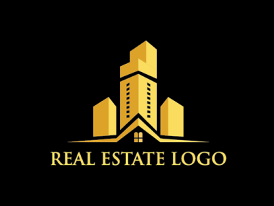 Real Estate Logo by Jharna Roy on Dribbble