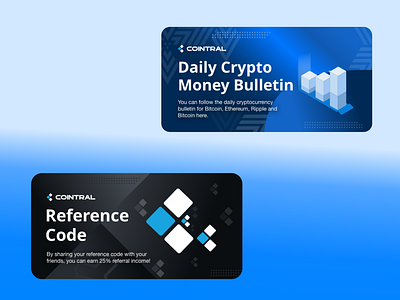 Crypto Currency Banner Card Design