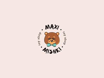 MaxiMishki branding design icon illustration illustrator logo vector web
