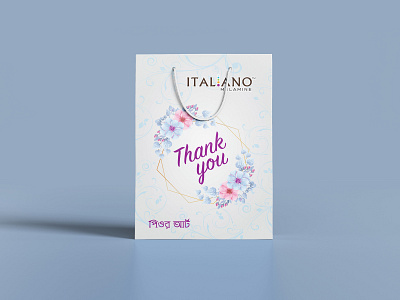 Italiano Melamine Shopping Bag