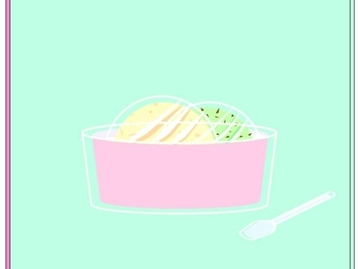 Ice Cream Cup illustration vector