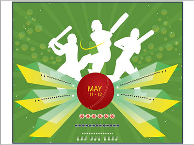 Cricket Poster design
