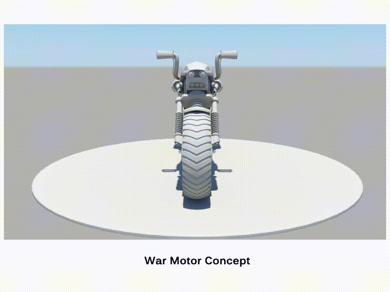 Battle Rider 3d modeling concept design maya