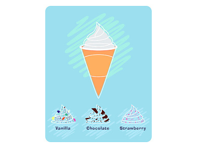 Ice Cream Catalog !! design illustration logo vector