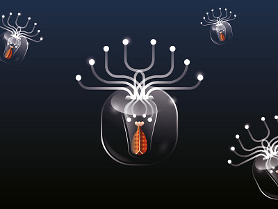 Plankton illustration plankton vector