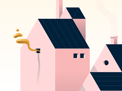 Styletest Houses houses illustration vector