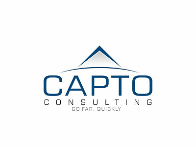 Capto Consulting Winning Logo brand identity brand identity design branding company name coreldraw design designs flat identity illustration logo logo design logodesign modern simple technology vector