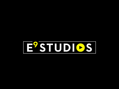 E9 Studios Winning Design brand identity brand identity design branding coreldraw creative design designs flat illustration logo logo design logodesign marketing media modern simple studios vector