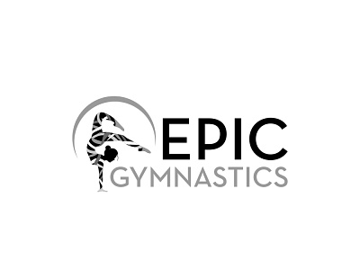 Epic Gymnastics - Winning Logo epic fitness gymnastics healthy logo design sport vector
