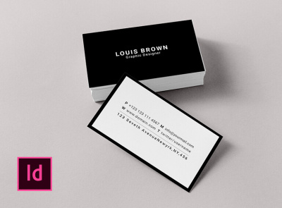 Free Corporate Business Card Adobe InDesign File adobe businesscard corporate free freebie indesign