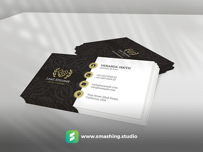 Free Business Card Mockup