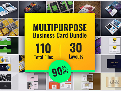 30 Multipurpose Business Card Bundle
