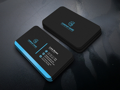 Premium Business Card Template Free for One Week business card businesscard free freebie minimal modern template