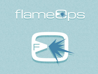 Flameops logo 2 brand logo