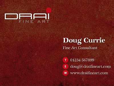 Drai Cards business cards logo