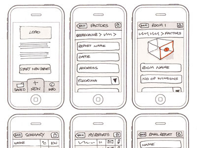 Iphone App Sketches