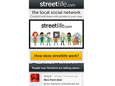 Streetlife Conversation Widget