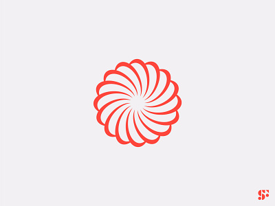 Logo-a-day // 15 abstract logo branding circular logo design geometric logo icon logo logo design minimalist minimalist logo modern logo optical spiral startup logo symbol